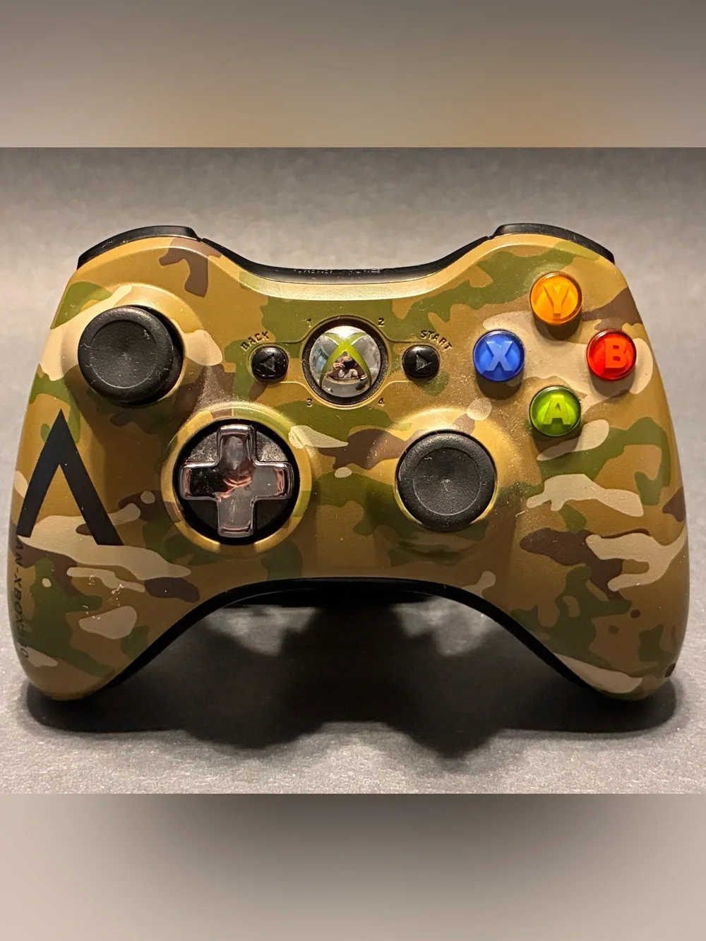 Official Microsoft Xbox 360 Special Edition Camo HALO 4 Wireless Controller